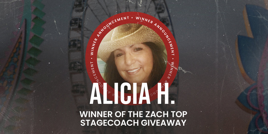 Meet Zach Top at Stagecoach Giveaway Winner