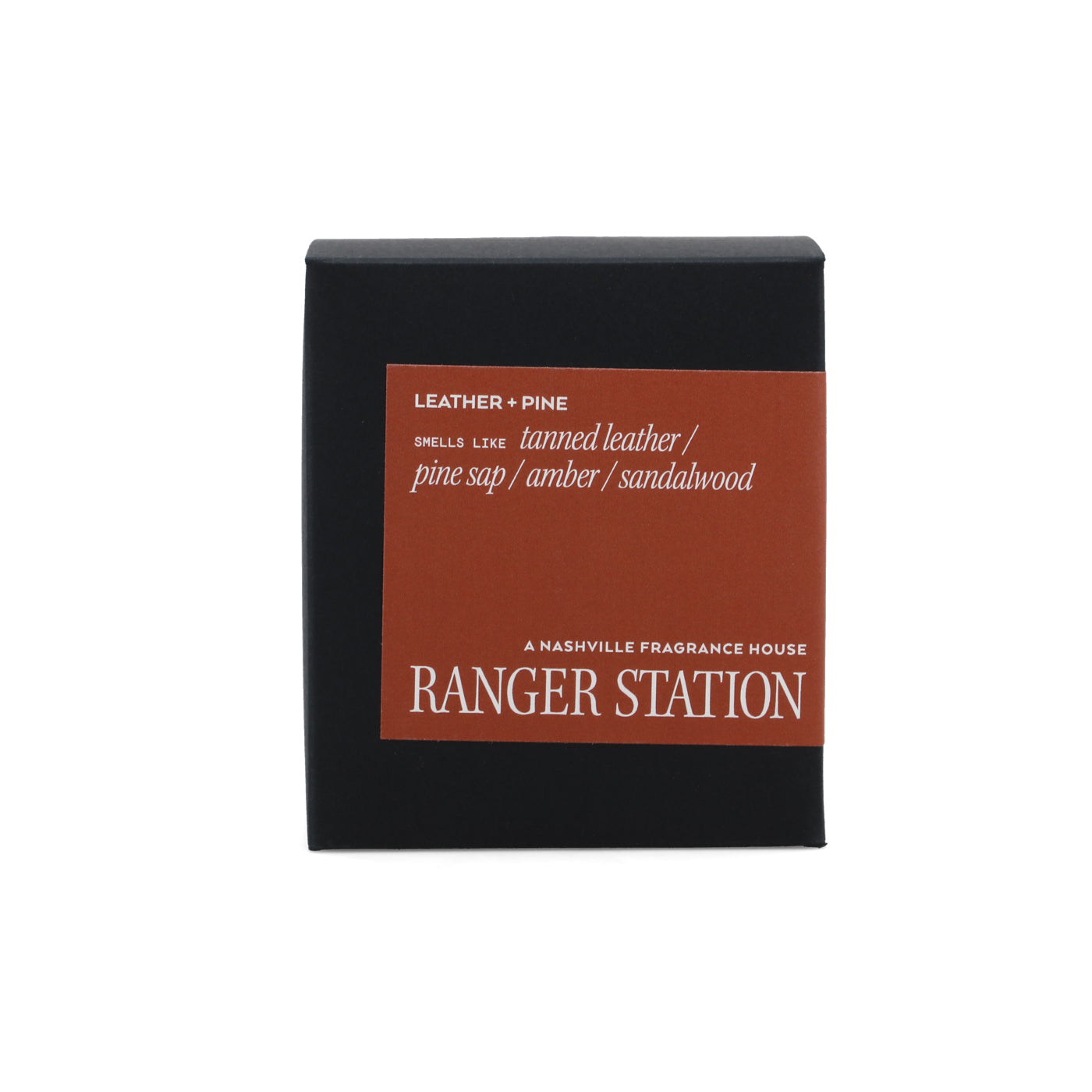 Ranger Station Leather + Pine Candle