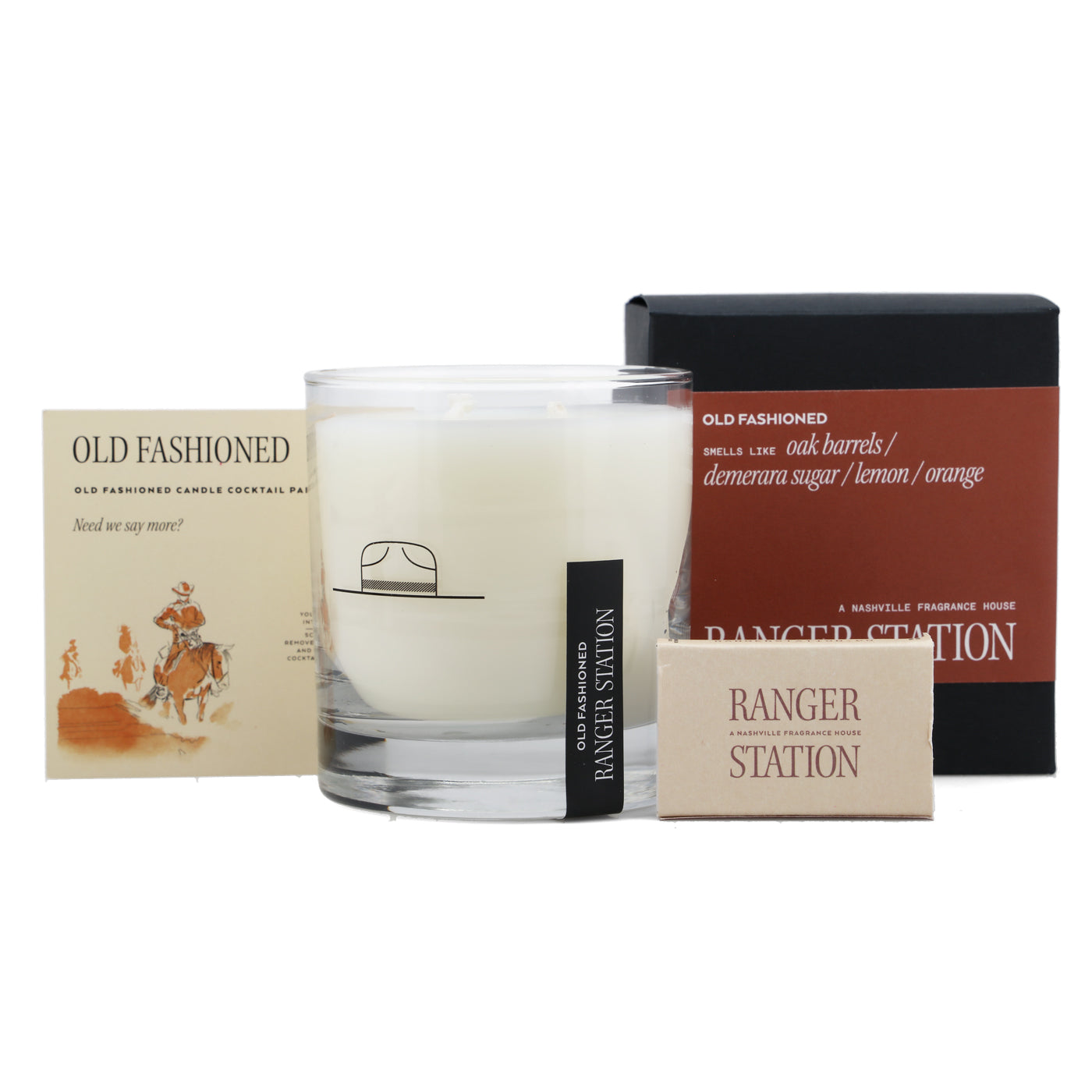 Ranger Station Old Fashioned Candle