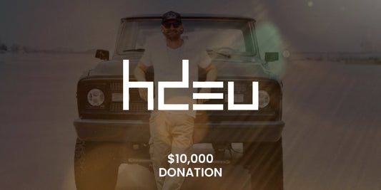 $10,000 Donation to Chase Rice's Head Down Eyes Up Foundation