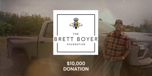 $10,000 Donation to The Brett Boyer Foundation