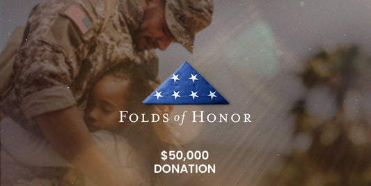 $50,000 Donation to Folds of Honor