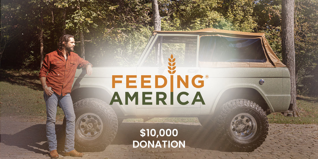 $10,000 Donation to Feeding America