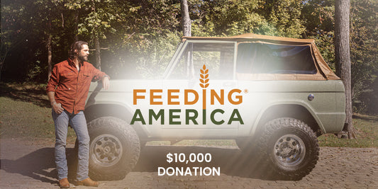 $10,000 Donation to Feeding America