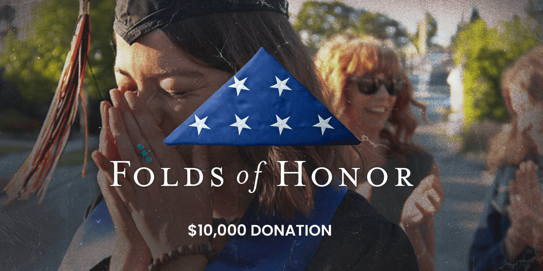 $10,000 Donation to Folds of Honor