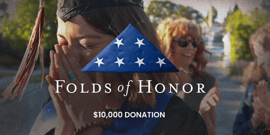 $10,000 Donation to Folds of Honor