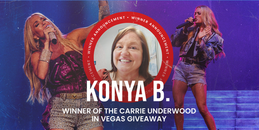 Carrie Underwood in Las Vegas Giveaway Winner!