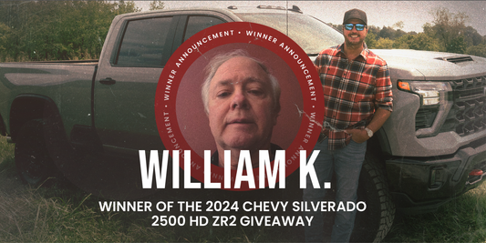 2024 Chevy Silverado 2500 HD ZR2 with Luke Bryan Giveaway Winner