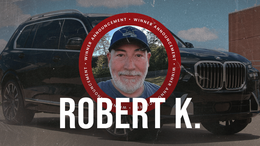 BMW X7 or $63,750 Giveaway Winner