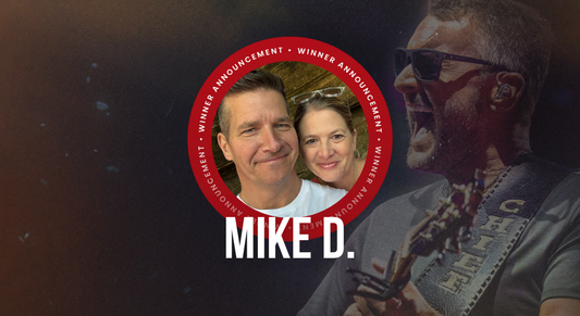 Eric Church Experience Giveaway Winner