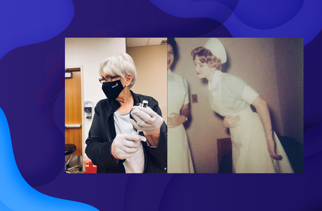 Nurse for Nearly 60 Years Comes Out of Retirement to Help Give Covid-19 Vaccines