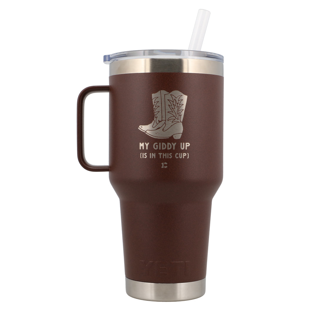 Giddy Up Yeti Straw Mug