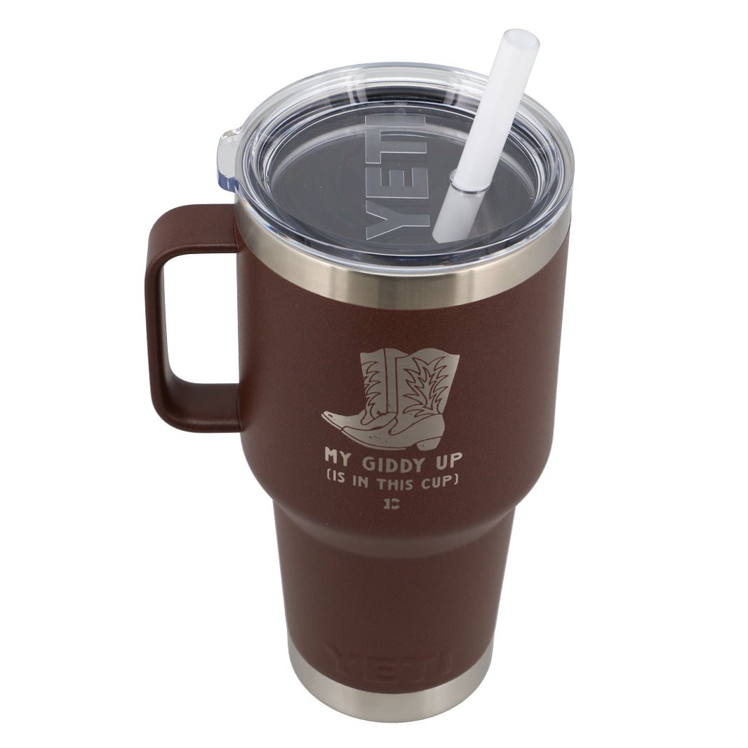 Giddy Up Yeti Straw Mug