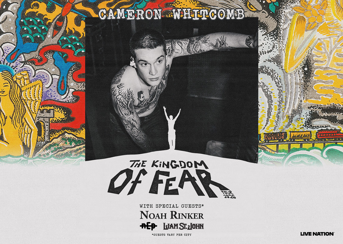 Win a VIP trip to see Cameron Whitcomb
