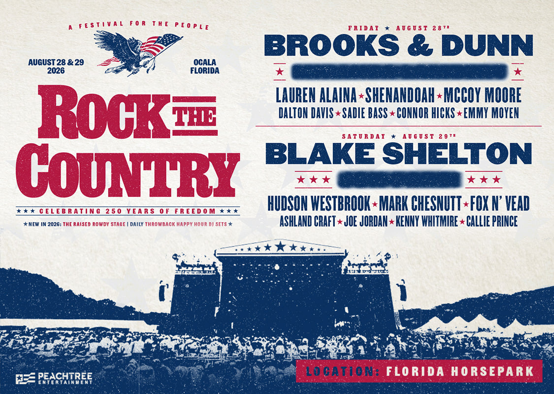 Win a VIP Trip to Rock The Country