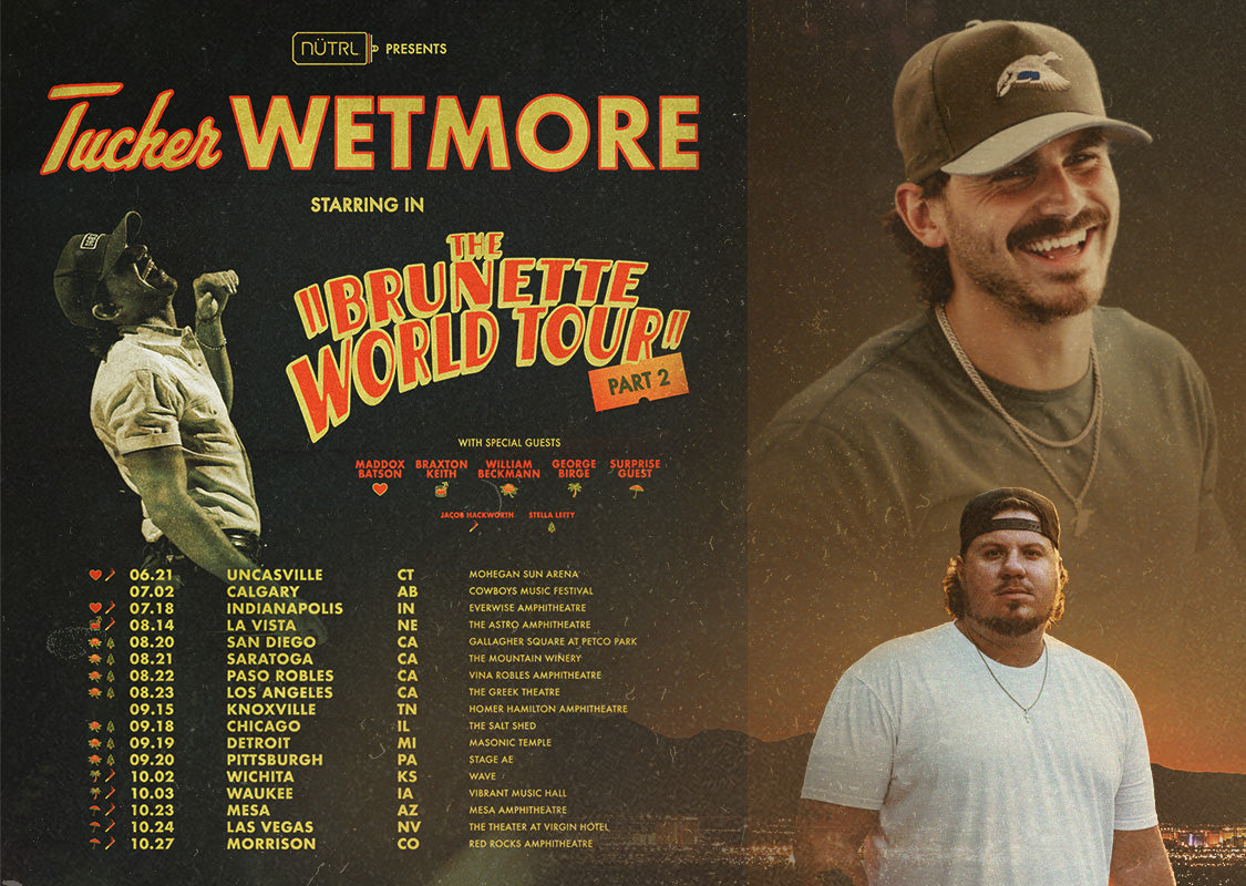 Win the Ultimate Vegas Weekend to see Tucker Wetmore