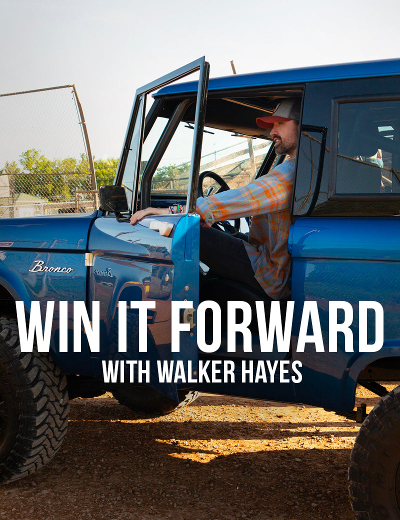 Win it forward with Walker Hayes and Craig Allen Cooper