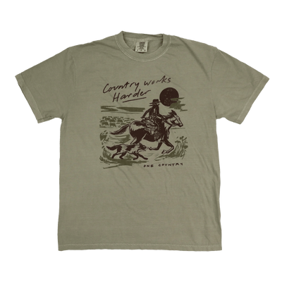 Country Works Harder T-Shirt