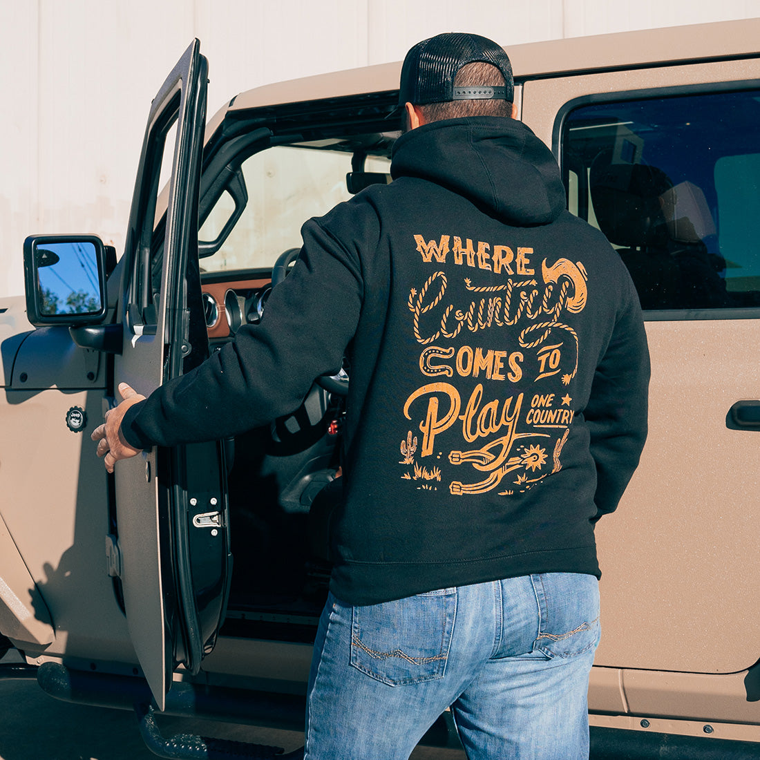 Where Country Comes To Play Hoodie